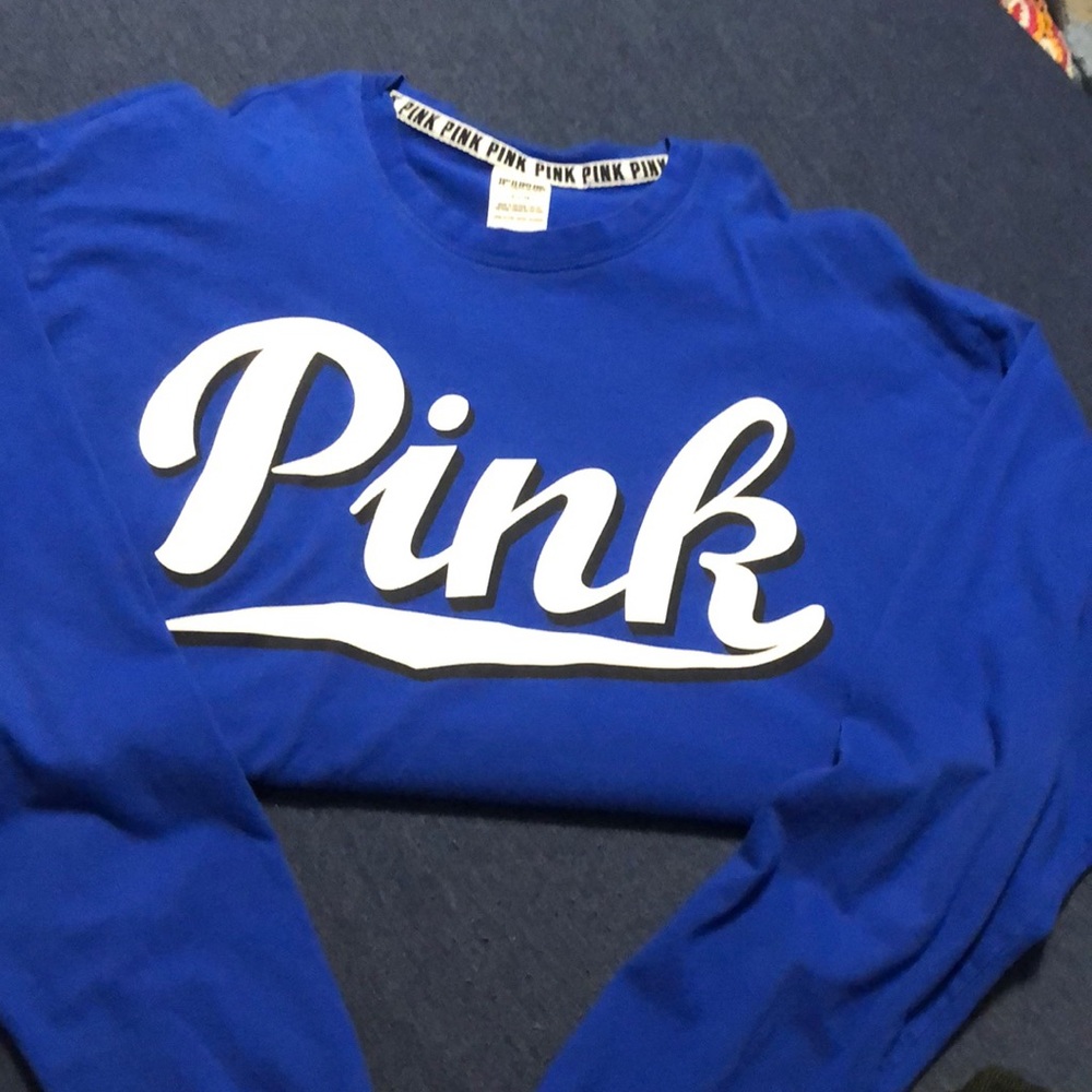 Long sleeve pink top